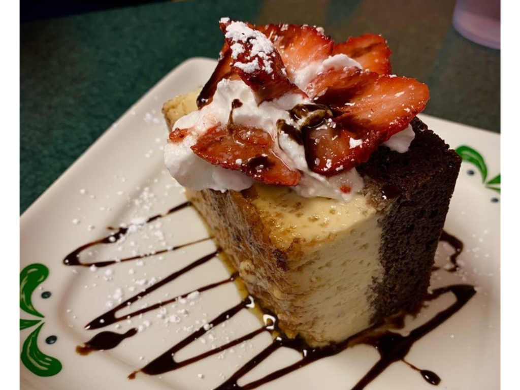 impossible cake - choco flan